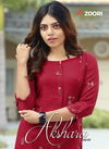 Akshara Vol 7  Latest  Fancy Festive Wear Heavy Designer Pure Cotton Kurti Collection